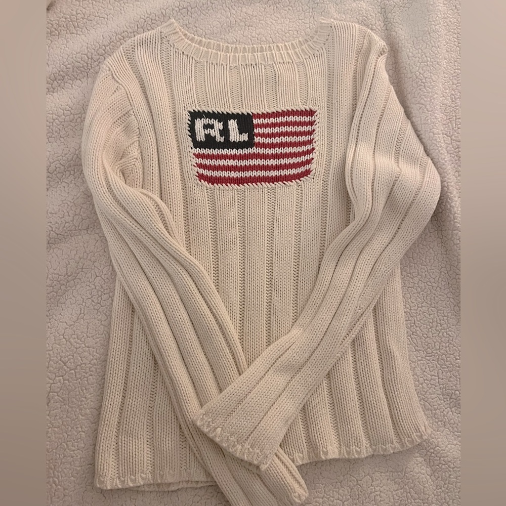 Ralph Lauren Polo Jeans Cable Knit Sweater